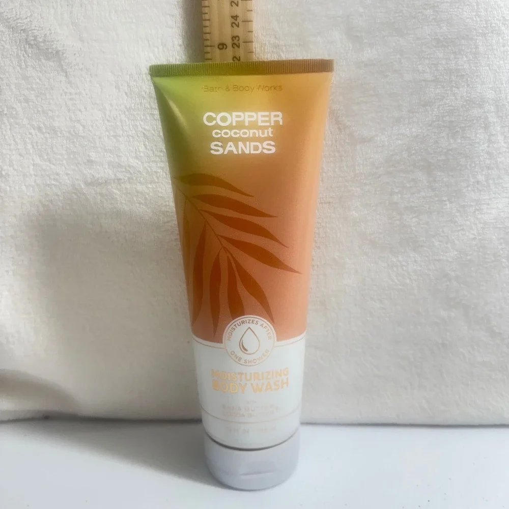 Bath‎ Body Works Copper Coconut Sands Moisturizing Body Wash 10 oz New
